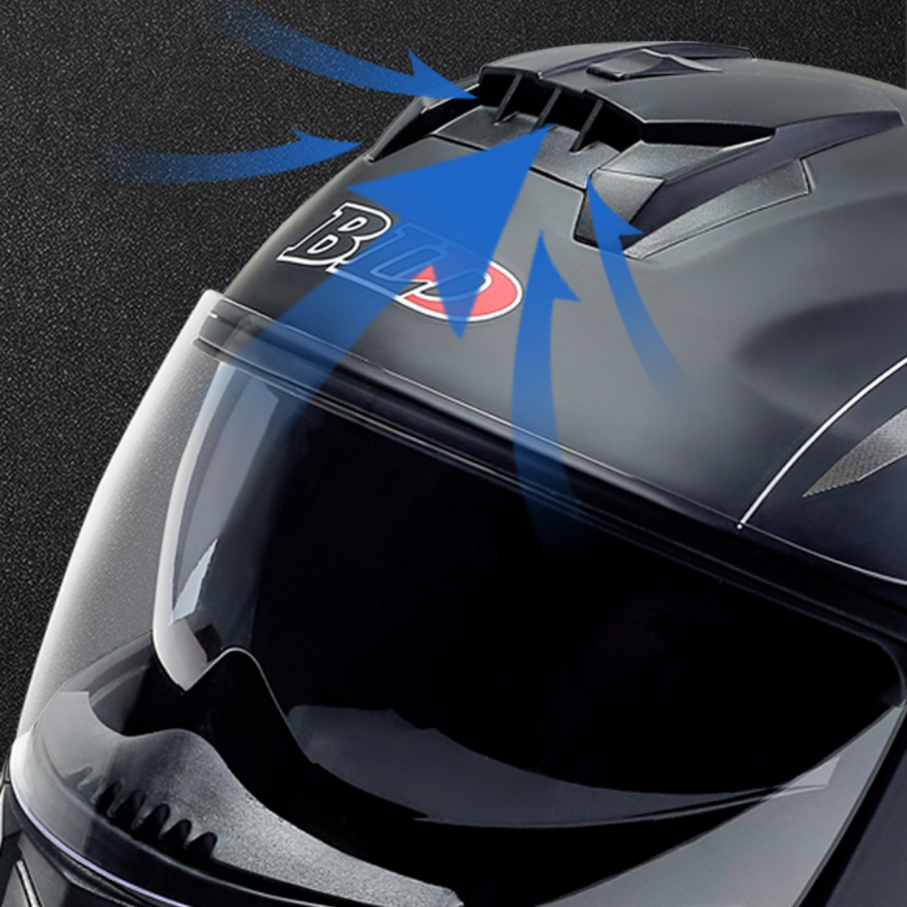 Casque Moto Modulable UNYX™ – Double Visière Anti-Buée & Homologué ECE – Sécurité et Confort Universel