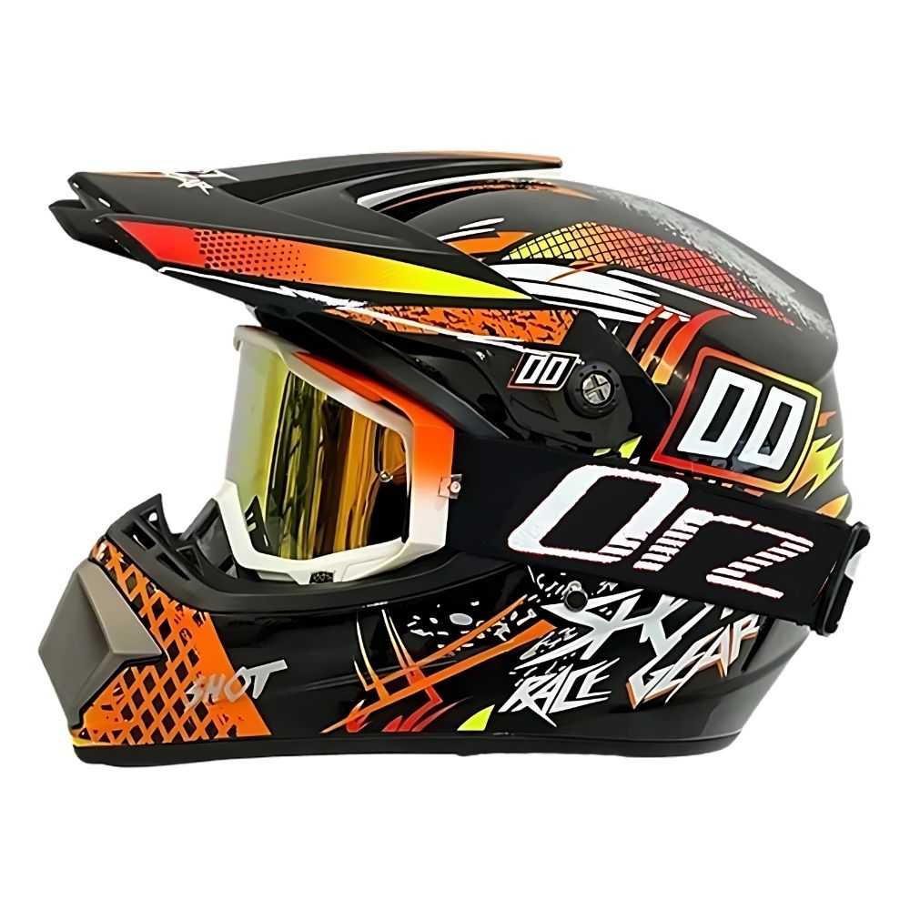 Casque Moto Cross Enfant Thunder Cub – Sécurité Off-Road