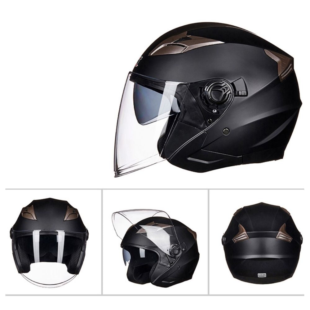 Casque Scooter Urban Spirit Homme-Femme – Homologué ECE | Double Visière & Léger