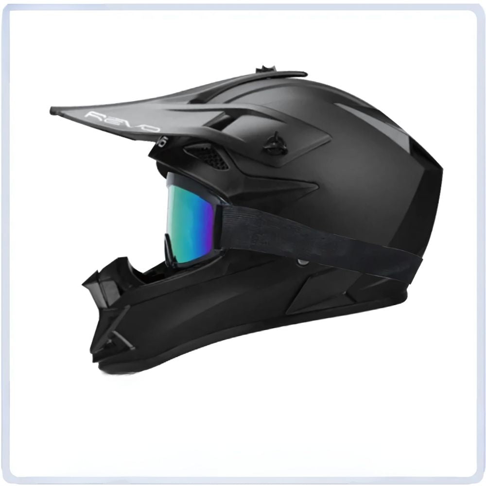 Casque Moto Cross Inferno – Légèreté, Sécurité & Style Agressif