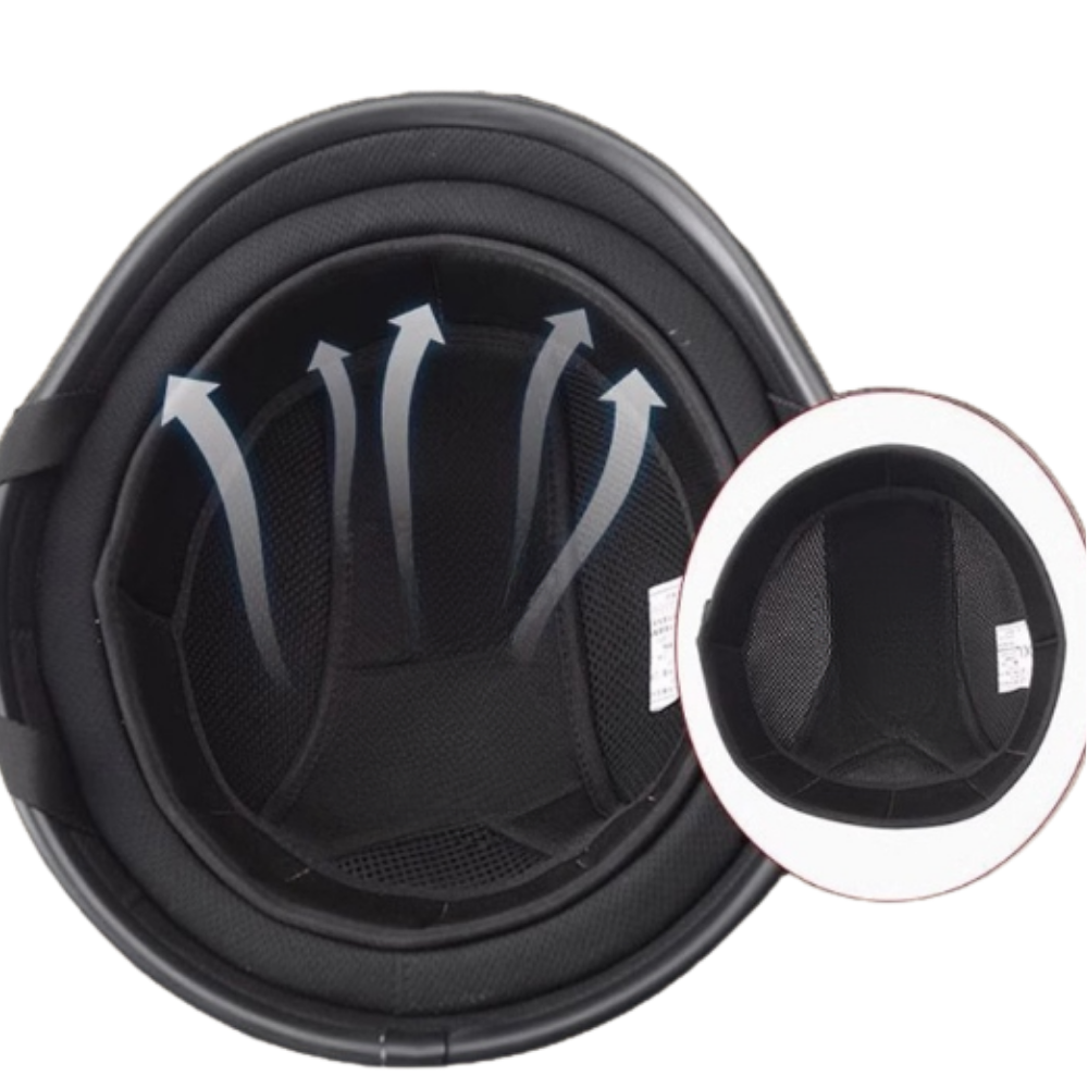 Casque Moto Jet Cruiser 602-D Homme-Femme – Homologué ECE | Style Rétro & Confort Quotidien