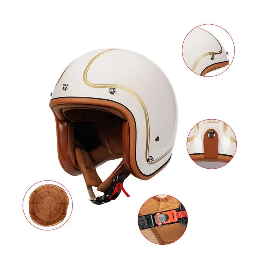 Casque Moto Jet Homme - Femme Legend / Homologué ECE