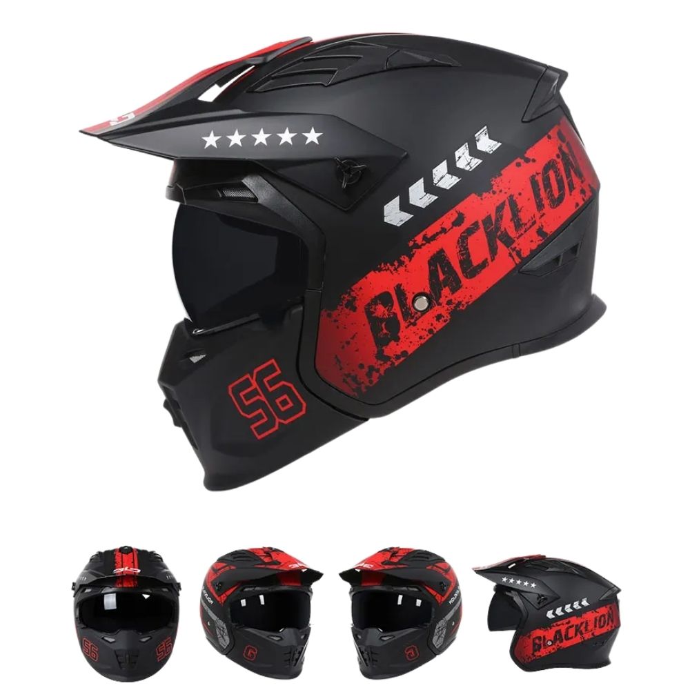 Casque Moto Cross Homme-Femme | Homologué ECE – RaptorX