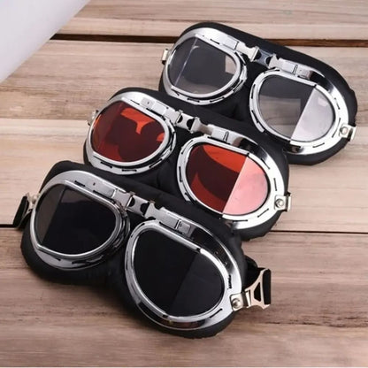 Lunettes Moto Rétro – Style Vintage & Protection