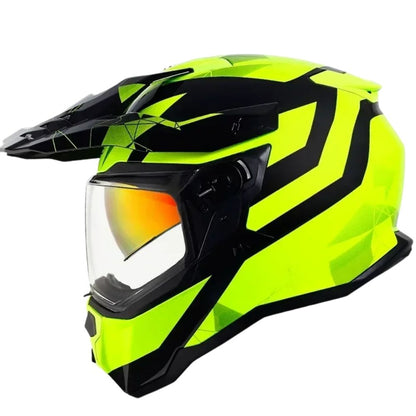 Casque Moto Cross Homologué Blaze – Double Visière, Sécurité & Confort Off-Road