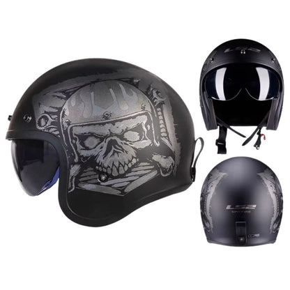 Casque Moto Jet Homme – Femme Iron Fang | Homologué ECE