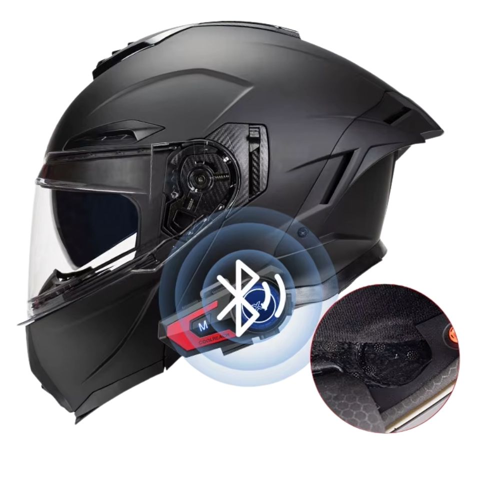 Casque Moto Modulable Pearl Vision – Homme & Femme – Homologué ECE Silence & Confort