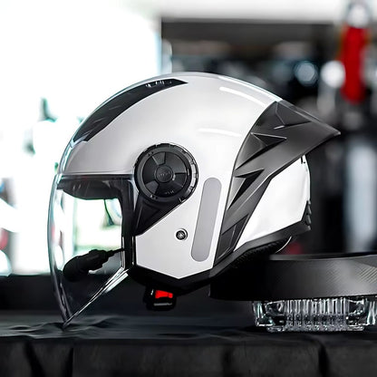 Casque Moto Bluetooth AeroFlow – Léger, Ventilé et Homologué ECE