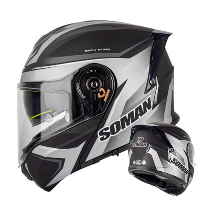 Casque Moto Bluetooth Predator Homologué ECE – Flip-Up