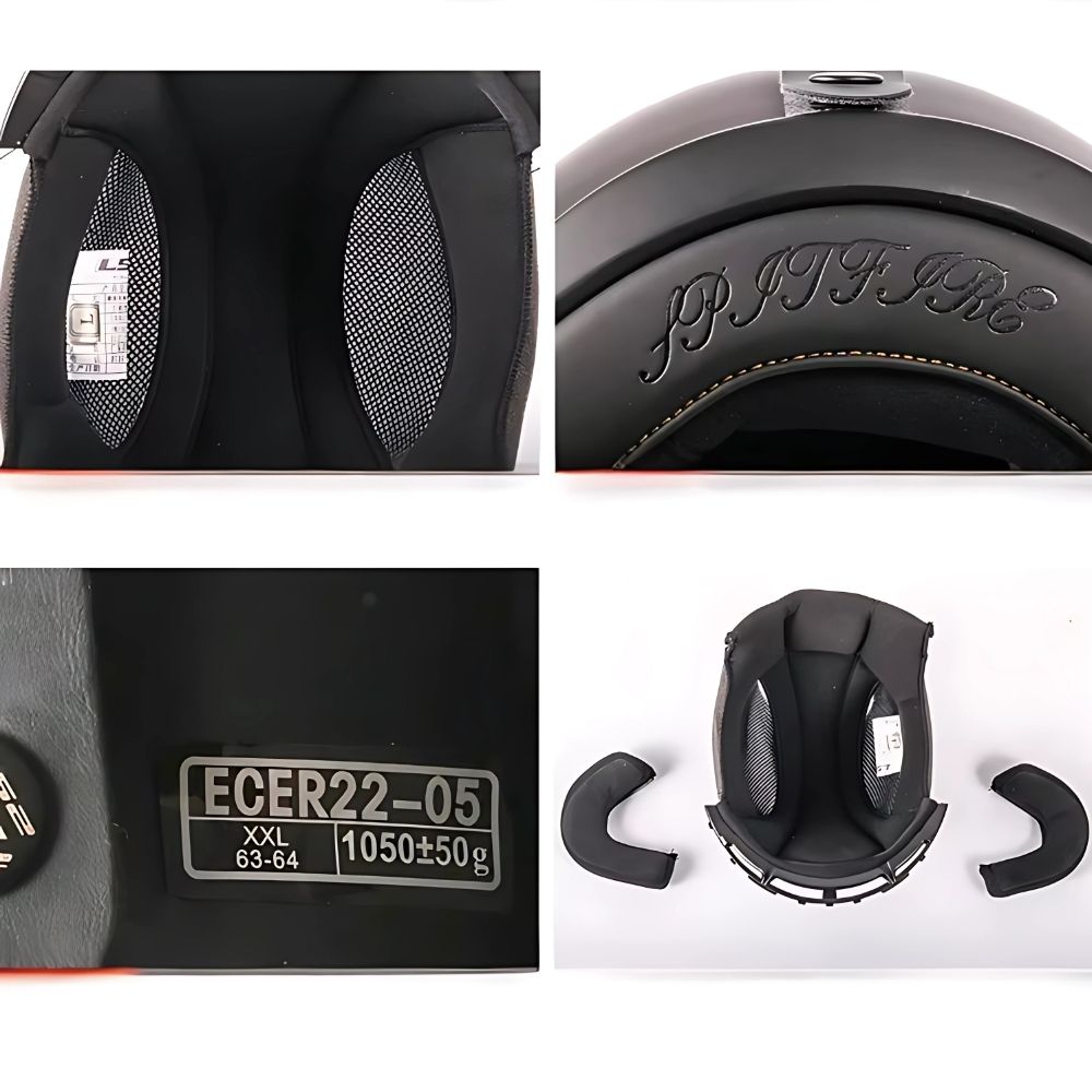 Casque Moto Jet Homme – Femme Iron Fang | Homologué ECE