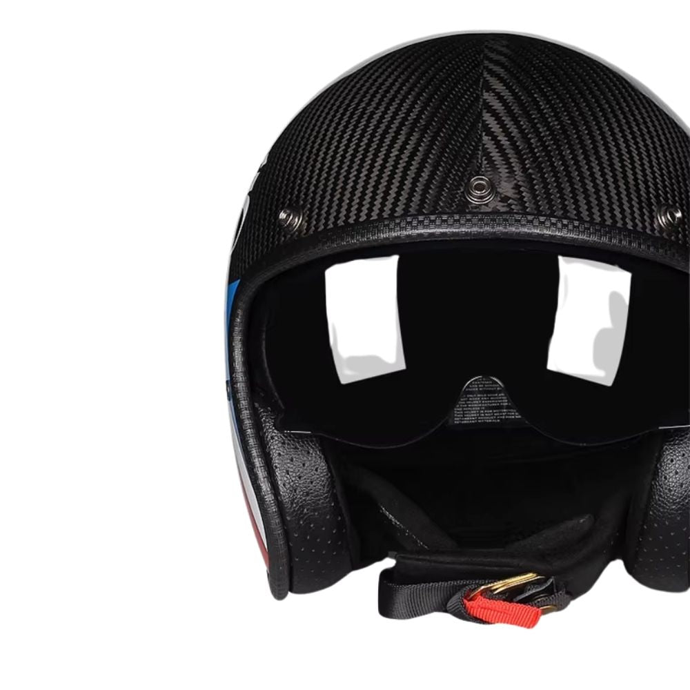 Casque moto jet carbone CarbonEdge™ homme & femme – Ultra léger homologué | Modaktor