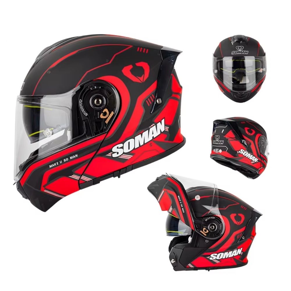 Casque Moto Bluetooth Predator Homologué ECE – Flip-Up