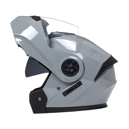 Casque Moto Modulable UNYX™ – Double Visière Anti-Buée & Homologué ECE – Sécurité et Confort Universel