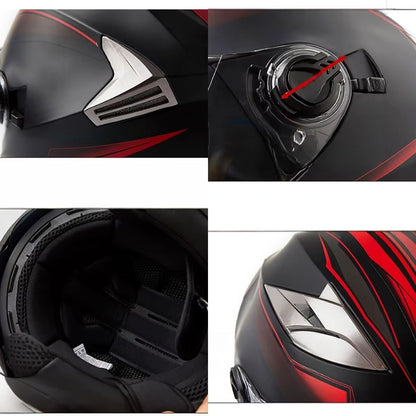 Casque Scooter Urban Spirit Homme-Femme – Homologué ECE | Double Visière & Léger