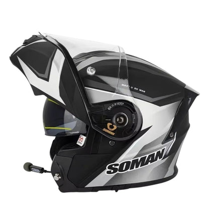 Casque Moto Bluetooth Predator Homologué ECE – Flip-Up