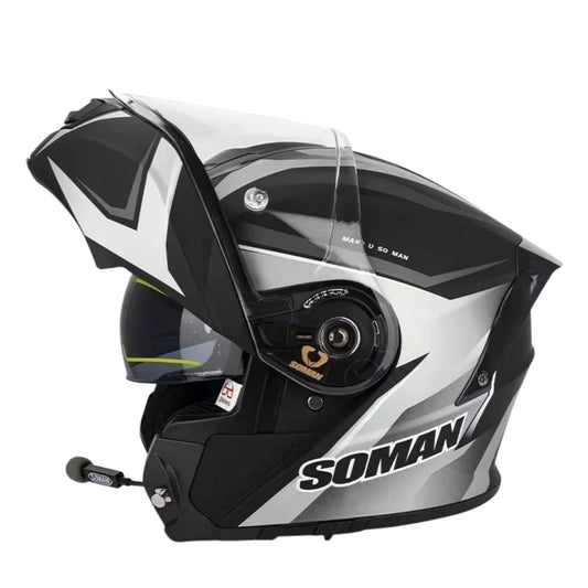 Casque Moto Bluetooth Predator Homologué ECE – Flip-Up
