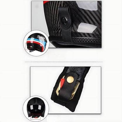 Casque moto jet carbone CarbonEdge™ homme & femme – Ultra léger homologué | Modaktor