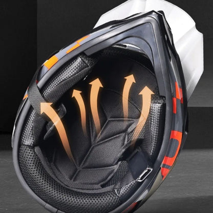 Casque Moto Cross Off Road Adulte – AeroCore | Légèreté, Sécurité & Confort