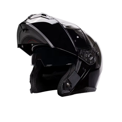 Casque Moto Modulable PROTEK™ – Double Visière, Homologué ECE – Confort, Silence et Protection