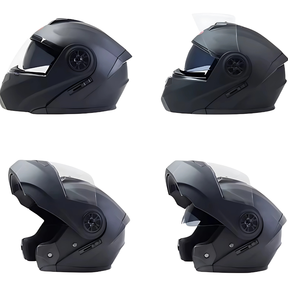 Casque Moto Modulable UNYX™ – Double Visière Anti-Buée & Homologué ECE – Sécurité et Confort Universel
