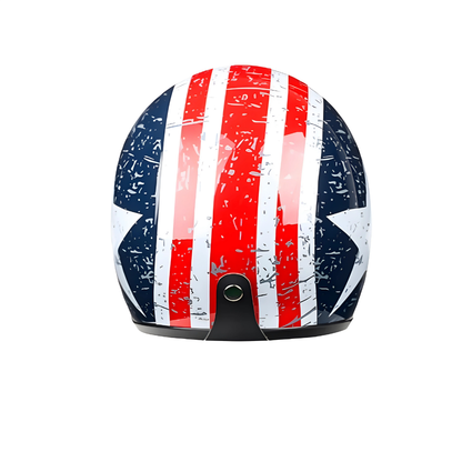Casque Moto Vintage Homme – Femme Iron Skull / Homologué ECE