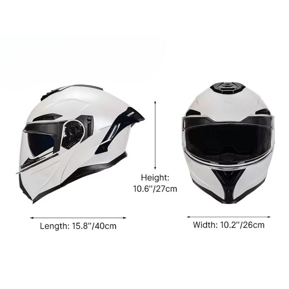 Casque Moto Modulable Pearl Vision – Homme & Femme – Homologué ECE Silence & Confort