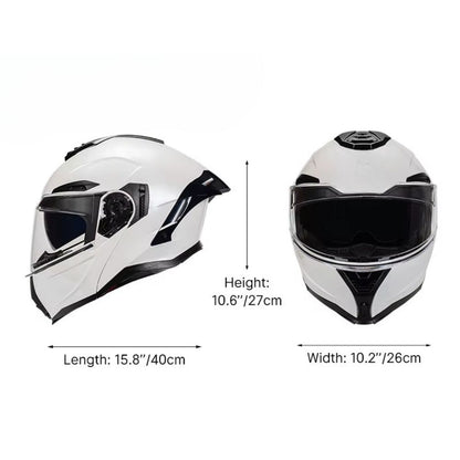 Casque Moto Modulable Pearl Vision – Homme & Femme – Homologué ECE Silence & Confort