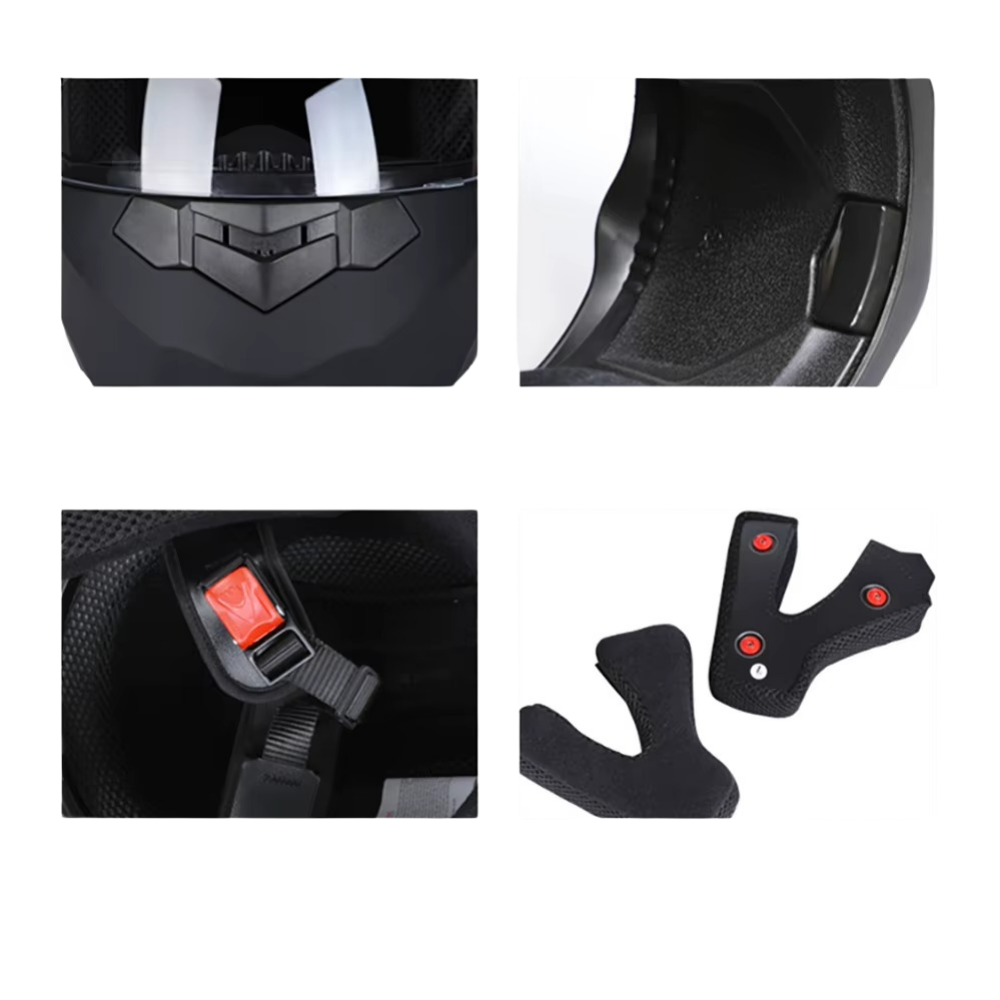 Casque Moto Modulable UNYX™ – Double Visière Anti-Buée & Homologué ECE – Sécurité et Confort Universel