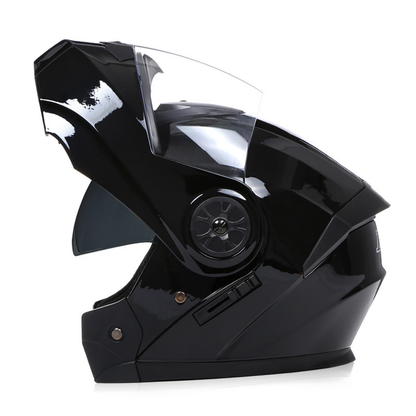 Casque Moto Modulable UNYX™ – Double Visière Anti-Buée & Homologué ECE – Sécurité et Confort Universel