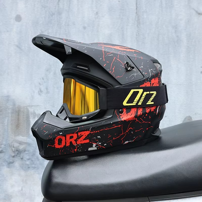 Casque Moto Cross RallyX – Enfant & Adulte