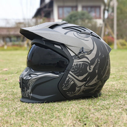 Casque Moto Cross IronClaw – Puissance & Sécurité Off-Road