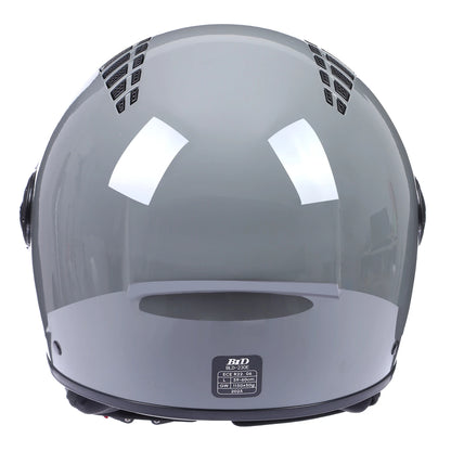 Casque Moto Jet Scooter AirVibe Homme-Femme – Homologué ECE | Visière Longue & Ventilation Active