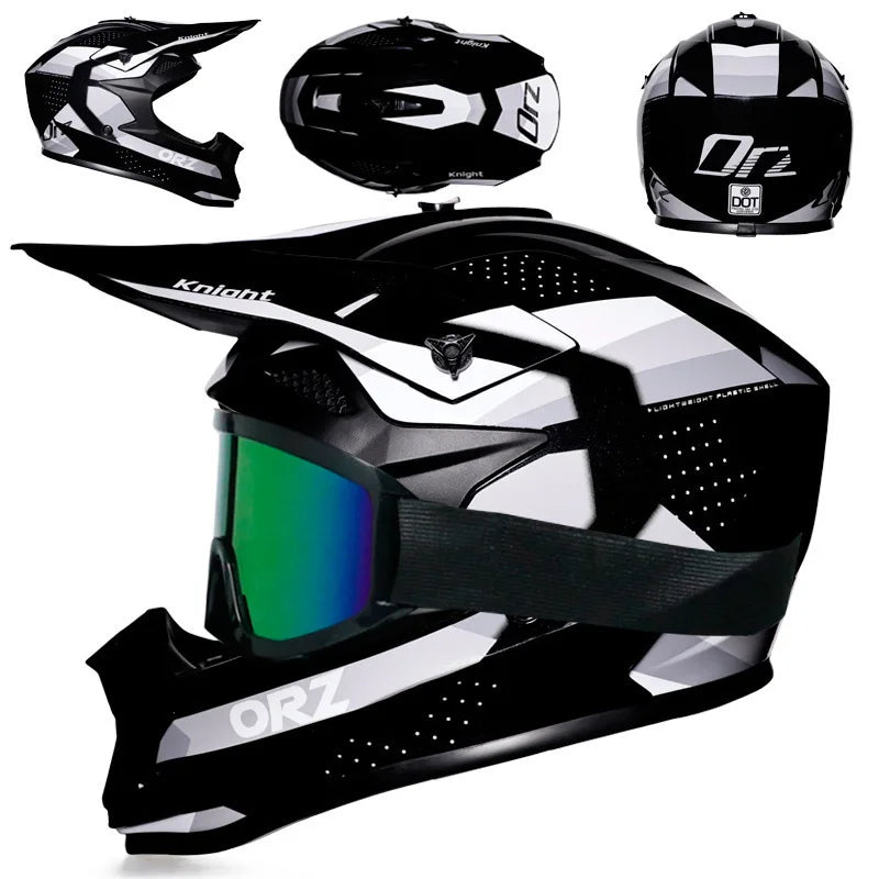 Casque Moto Cross Off Road Adulte – AeroCore | Légèreté, Sécurité & Confort