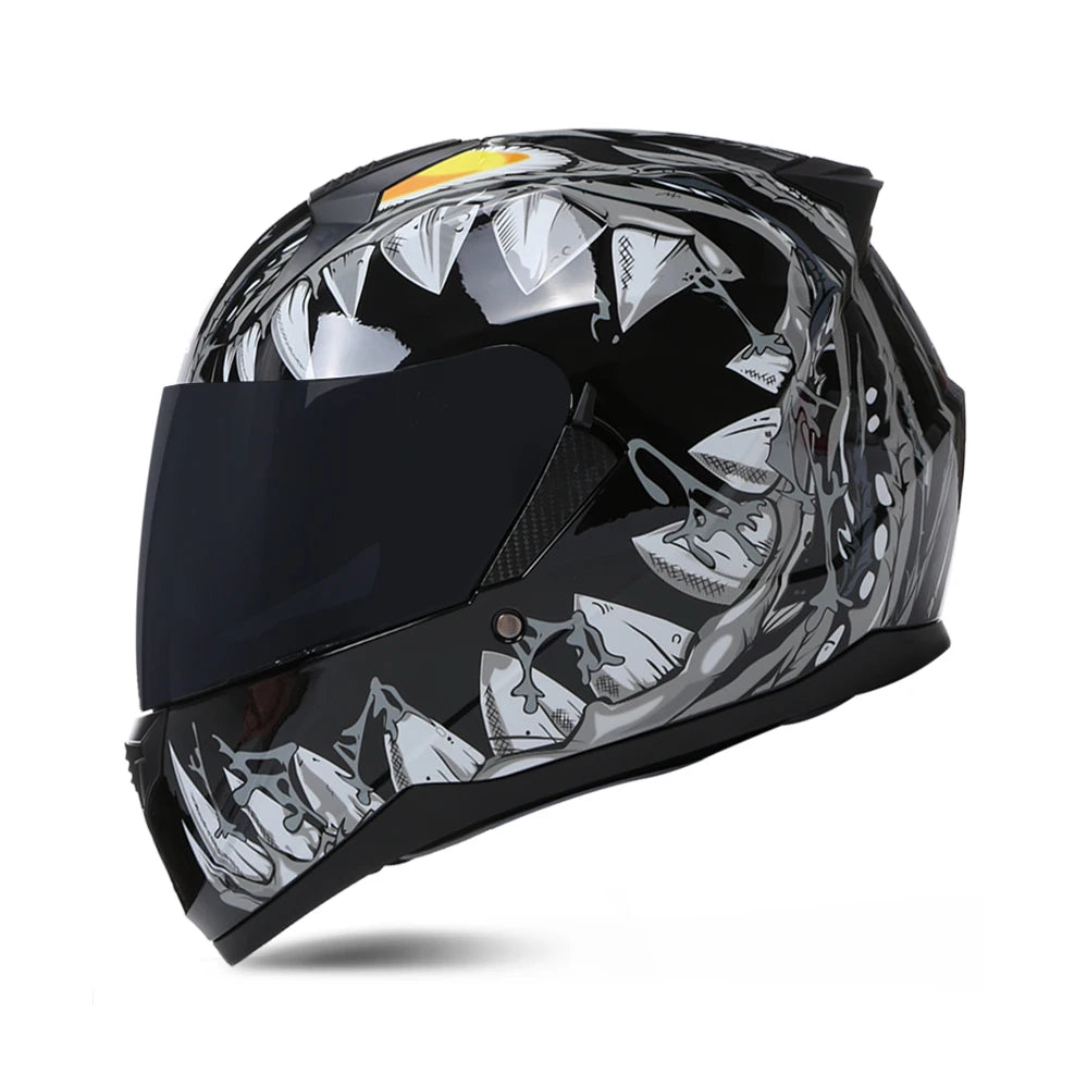Casque Moto Intégral Homme-Femme | Homologué ECE – SkyEdge