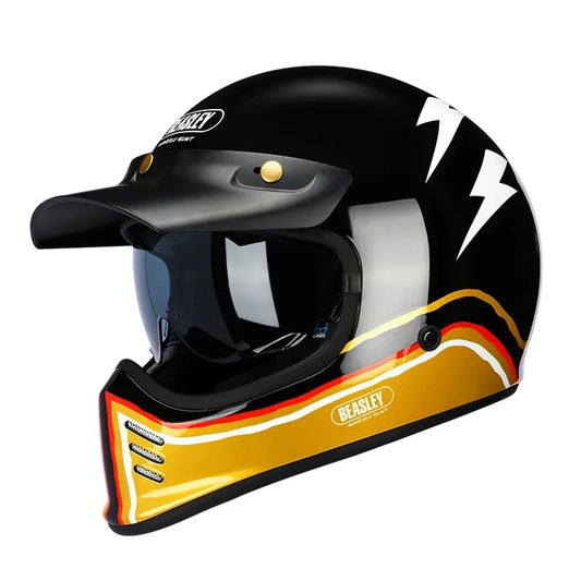 Casque Moto Intégral Homme-Femme | Homologué ECE – GoldRider™