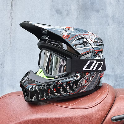 Casque Moto Cross RallyX – Enfant & Adulte