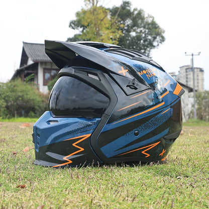 Casque Moto Cross IronClaw – Puissance & Sécurité Off-Road