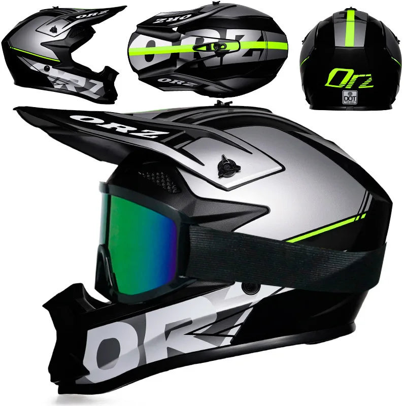 Casque Moto Cross Off Road Adulte – AeroCore | Légèreté, Sécurité & Confort