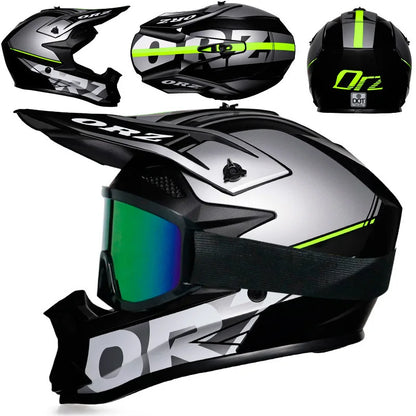 Casque Moto Cross Off Road Adulte – AeroCore | Légèreté, Sécurité & Confort