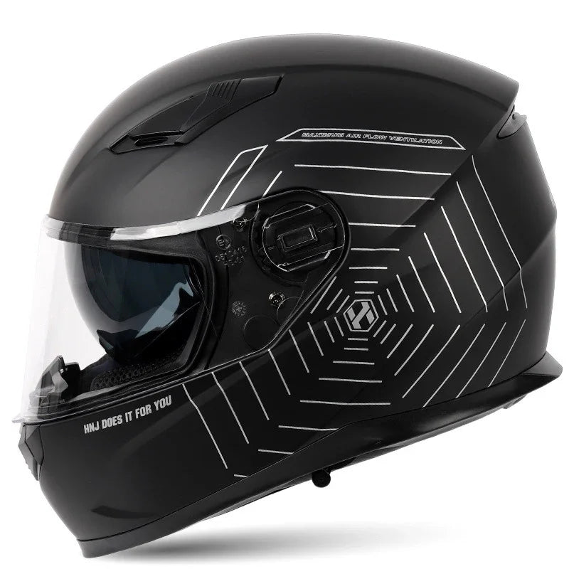 Casque Moto Intégral Homme-Femme | Homologué ECE – ShadowFlow