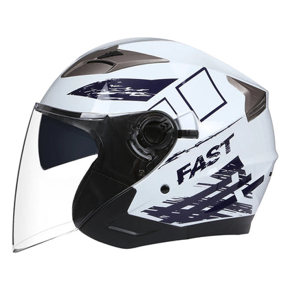 Casque Scooter Urban Spirit Homme-Femme – Homologué ECE | Double Visière & Léger