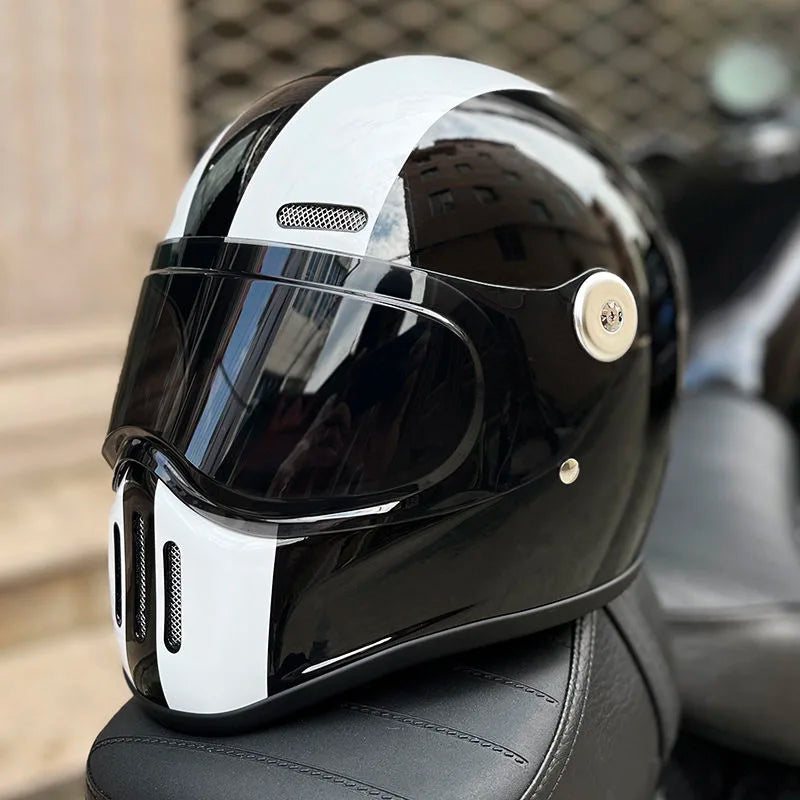 Casque Moto Intégral Homme-Femme | Homologué ECE – RetroRacer One