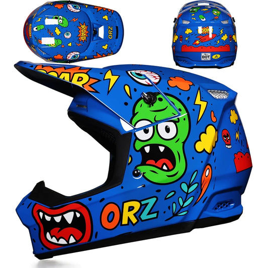 Casque Moto Cross RallyX – Enfant & Adulte