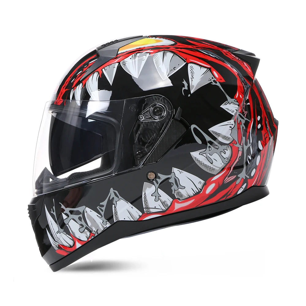 Casque Moto Intégral Homme-Femme | Homologué ECE – SkyEdge