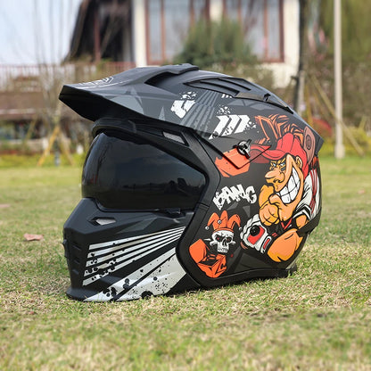 Casque Moto Cross IronClaw – Puissance & Sécurité Off-Road
