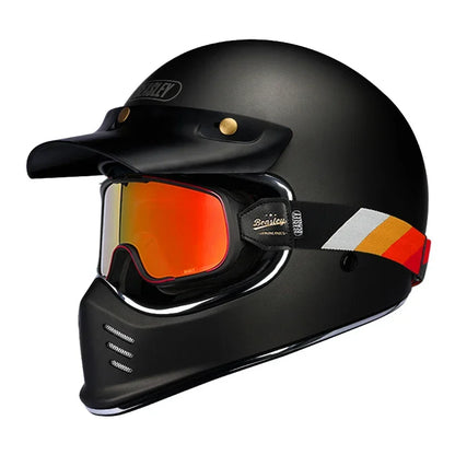 Casque Moto Intégral Homme-Femme | Homologué ECE – GoldRider™