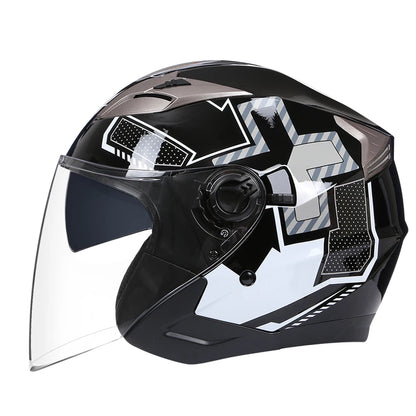 Casque Scooter Urban Spirit Homme-Femme – Homologué ECE | Double Visière & Léger