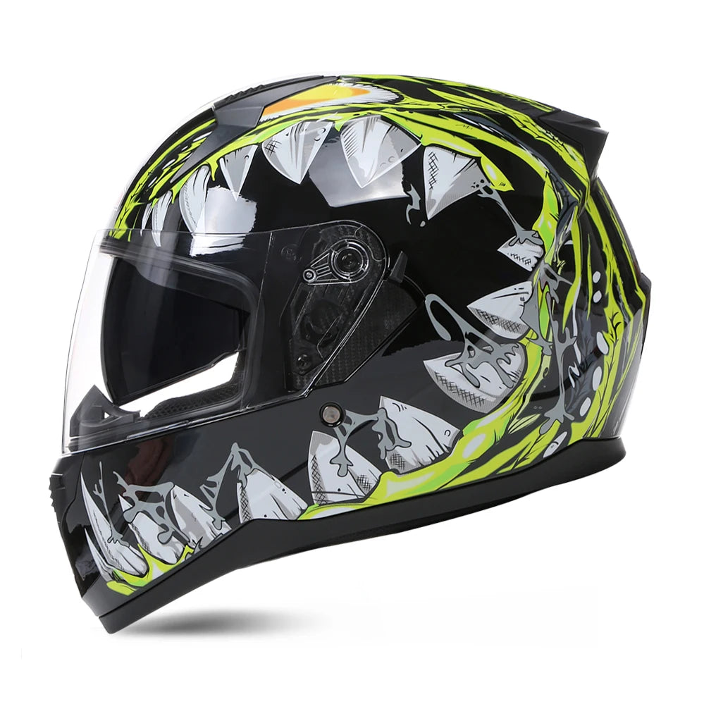 Casque Moto Intégral Homme-Femme | Homologué ECE – SkyEdge