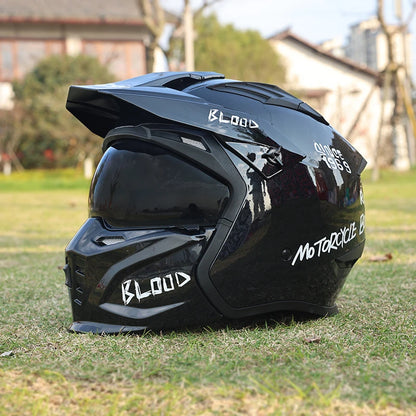 Casque Moto Cross IronClaw – Puissance & Sécurité Off-Road