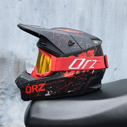 Casque Moto Cross RallyX – Enfant & Adulte